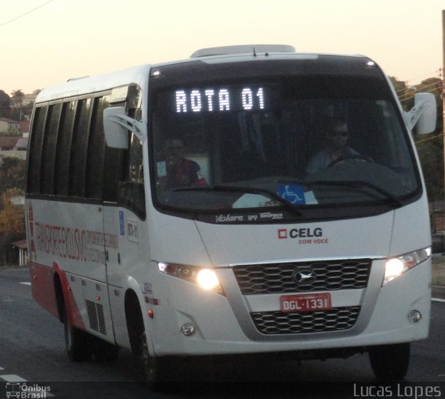 Ita Transportes Celg na cidade de Aparecida de Goiânia, Goiás, Brasil, por Lucas Gabriel Resende Lopes. ID da foto: 3690896.