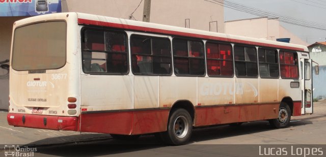 Giotur Transportes e Turismo 30677 na cidade de Goiânia, Goiás, Brasil, por Lucas Gabriel Resende Lopes. ID da foto: 3690884.