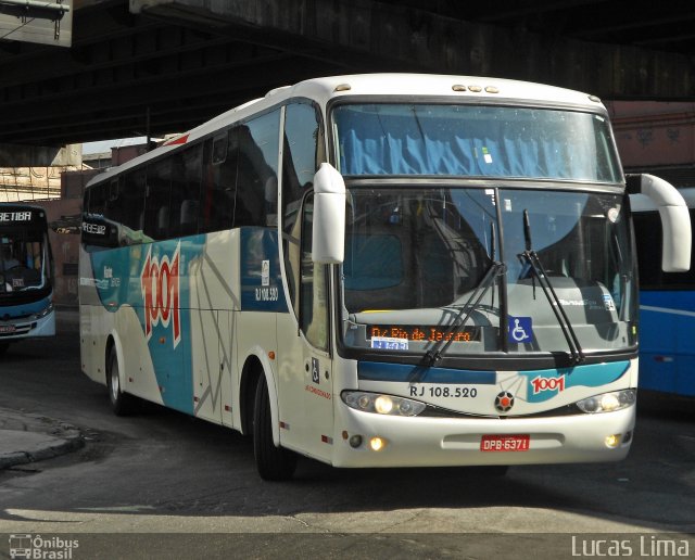 Auto Viação 1001 RJ 108.520 na cidade de Rio de Janeiro, Rio de Janeiro, Brasil, por Lucas Lima. Número da foto: #3691314.
