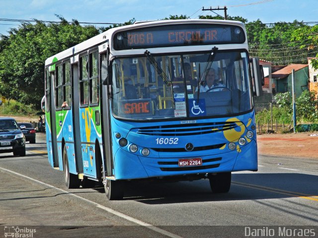 Expresso Santa Paula 16052 na cidade de Serra, Espírito Santo, Brasil, por Danilo Moraes. Número da foto: #3692919.