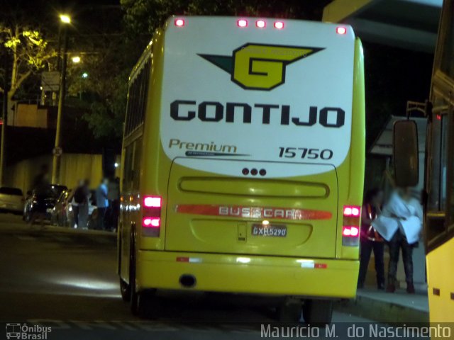 Empresa Gontijo de Transportes 15750 na cidade de Belo Horizonte, Minas Gerais, Brasil, por Maurício Nascimento. ID da foto: 3693539.