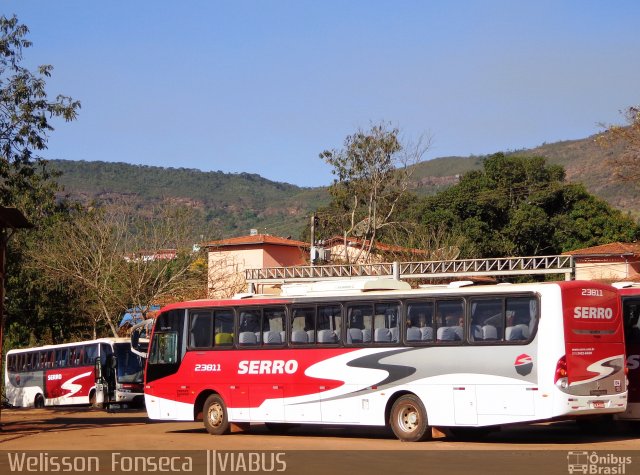 Viação Serro 23811 na cidade de Conceição do Mato Dentro, Minas Gerais, Brasil, por Welisson  Oliveira. ID da foto: 3693276.