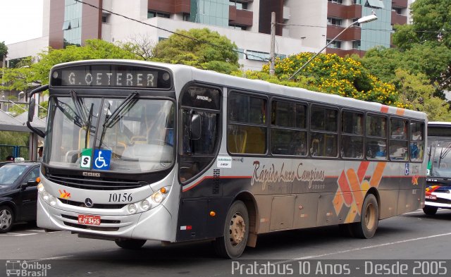 Rápido Campinas 10156 na cidade de Sorocaba, São Paulo, Brasil, por Cristiano Soares da Silva. ID da foto: 3692635.