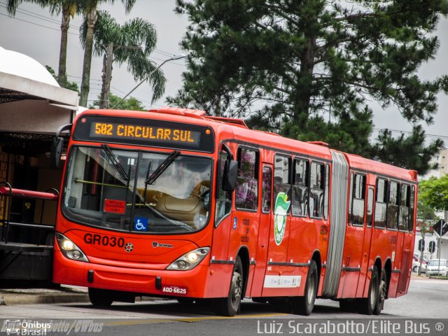 Viação Cidade Sorriso GR030 na cidade de Curitiba, Paraná, Brasil, por Luiz Scarabotto . ID da foto: 3743343.