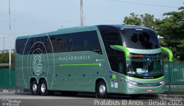 Viação Garcia 7037 na cidade de São Paulo, São Paulo, Brasil, por Cristiano Soares da Silva. Número da foto: #3742990.