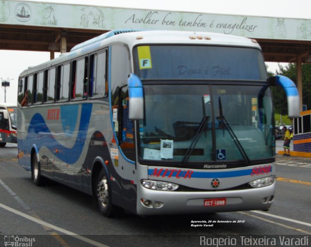 Mitur Turismo e Transportadora Turística 8080 na cidade de Aparecida, São Paulo, Brasil, por Rogério Teixeira Varadi. ID da foto: 3744991.