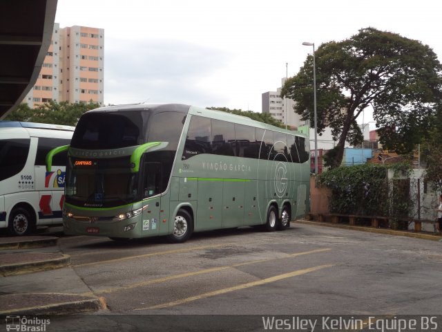 Viação Garcia 7957 na cidade de Sorocaba, São Paulo, Brasil, por Weslley Kelvin Batista. ID da foto: 3743483.