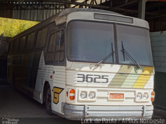 Empresa Gontijo de Transportes 3625 na cidade de Contagem, Minas Gerais, Brasil, por Luis de Ricado Brito. ID da foto: 3742653.