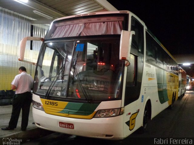 Empresa Gontijo de Transportes 12185 na cidade de Belo Horizonte, Minas Gerais, Brasil, por Fabri Ferreira. ID da foto: 3743443.