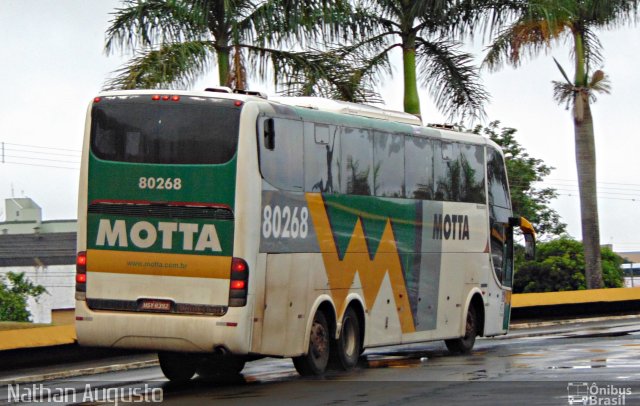 Viação Motta 80268 na cidade de Londrina, Paraná, Brasil, por Nathan Augusto. Número da foto: #3743107.