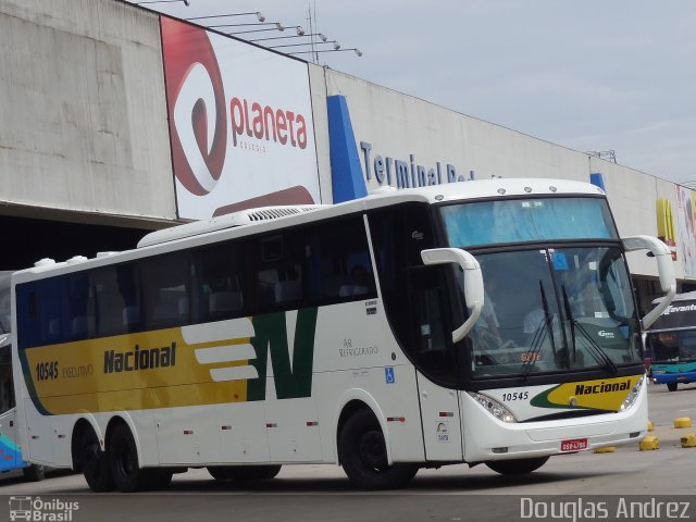 Viação Nacional 10545 na cidade de Goiânia, Goiás, Brasil, por Douglas Andrez. Número da foto: #3744194.