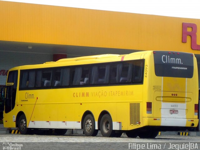 Viação Itapemirim 44093 na cidade de Jequié, Bahia, Brasil, por Filipe Lima. Número da foto: #3765723.