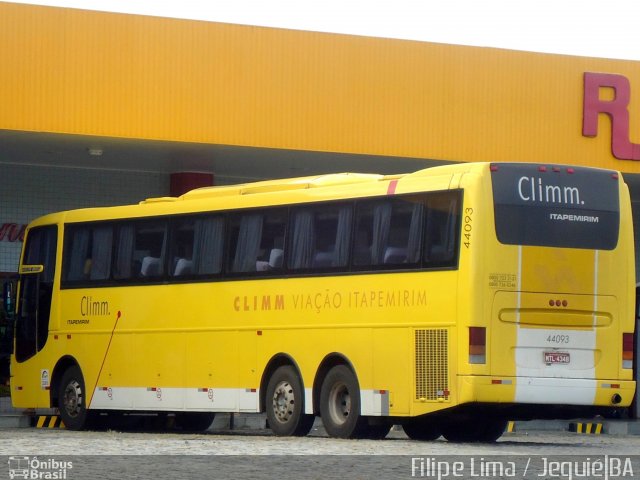 Viação Itapemirim 44093 na cidade de Jequié, Bahia, Brasil, por Filipe Lima. ID da foto: 3765723.