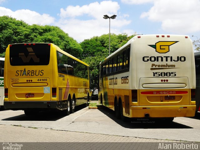 Empresa Gontijo de Transportes 15885 na cidade de São Paulo, São Paulo, Brasil, por Alan Roberto. ID da foto: 3764954.