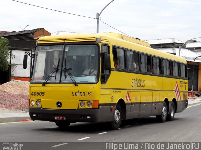 Viação Itapemirim 40505 na cidade de Rio de Janeiro, Rio de Janeiro, Brasil, por Filipe Lima. ID da foto: 3764660.