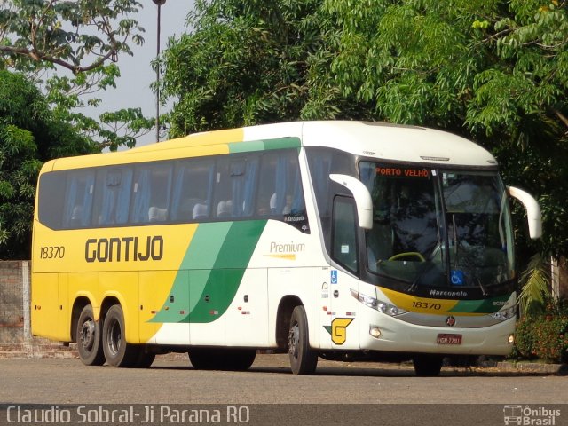 Empresa Gontijo de Transportes 18370 na cidade de Ji-Paraná, Rondônia, Brasil, por Claudio Aparecido de Deus Sobral. Número da foto: #3764575.