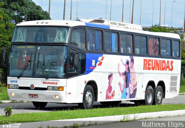 Reunidas Transportes Coletivos 10712 na cidade de Florianópolis, Santa Catarina, Brasil, por Matheus Etges. Número da foto: #3765739.