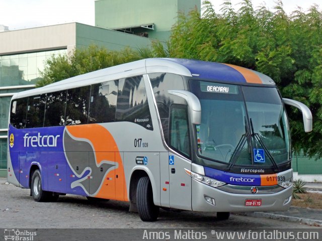 Fretcar 939 na cidade de Fortaleza, Ceará, Brasil, por Amós  Mattos. ID da foto: 3765856.