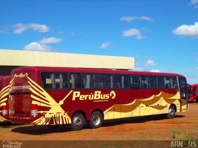 PerúBus 290 na cidade de Erechim, Rio Grande do Sul, Brasil, por Alexandre Rodrigo. Número da foto: #3765411.