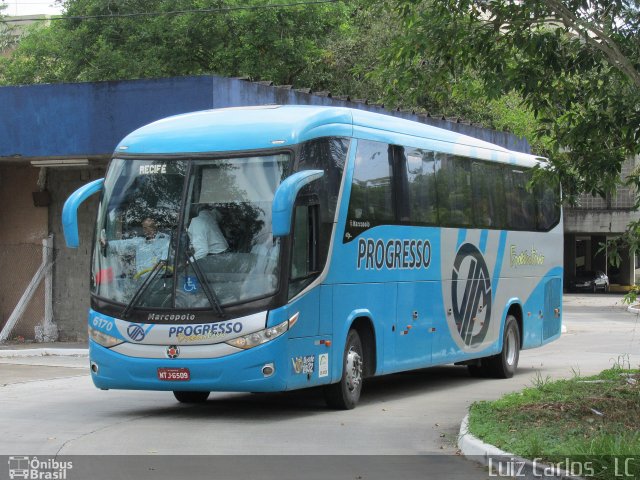 Auto Viação Progresso 6170 na cidade de Recife, Pernambuco, Brasil, por Luiz Carlos de Santana. ID da foto: 3765214.