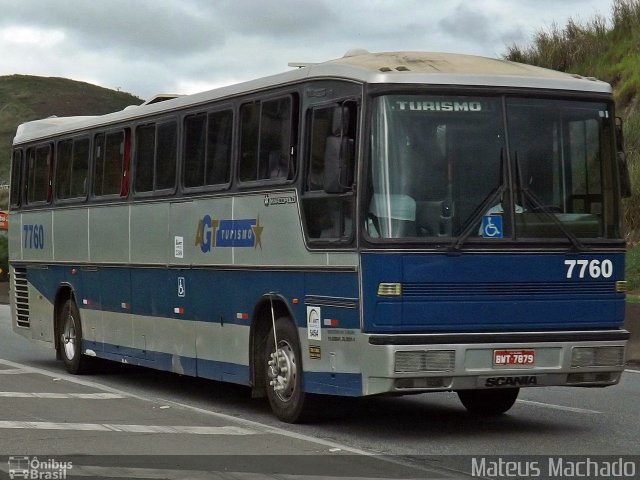 AGT Turismo e Locações 7760 na cidade de Barra Mansa, Rio de Janeiro, Brasil, por Mateus Machado. ID da foto: 3765197.