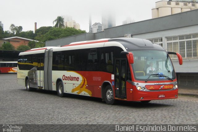 Ozelame Transportes 18019 na cidade de Caxias do Sul, Rio Grande do Sul, Brasil, por Daniel Espindola Dorneles. ID da foto: 3764699.