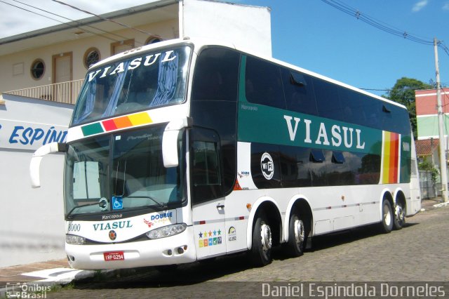 Viasul - Auto Viação Venâncio Aires 8000 na cidade de Taquara, Rio Grande do Sul, Brasil, por Daniel Espindola Dorneles. ID da foto: 3764682.