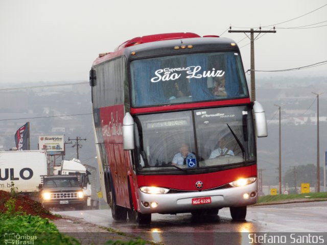 Expresso São Luiz 7190 na cidade de Primavera do Leste, Mato Grosso, Brasil, por Stefano  Rodrigues dos Santos. Número da foto: #3765048.