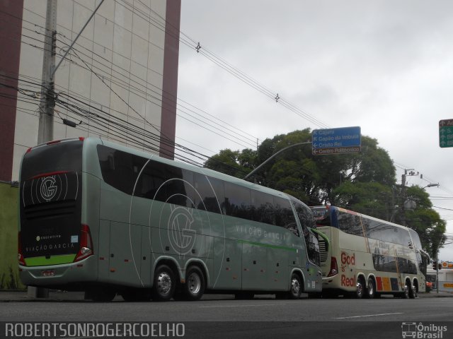 Viação Garcia 7887 na cidade de Curitiba, Paraná, Brasil, por Roger Coelho. Número da foto: #3767419.