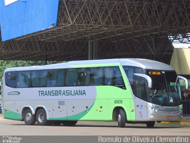 Transbrasiliana Transportes e Turismo 651031 na cidade de São Luís, Maranhão, Brasil, por Romulo de Oliveira Clementino. Número da foto: #3770541.