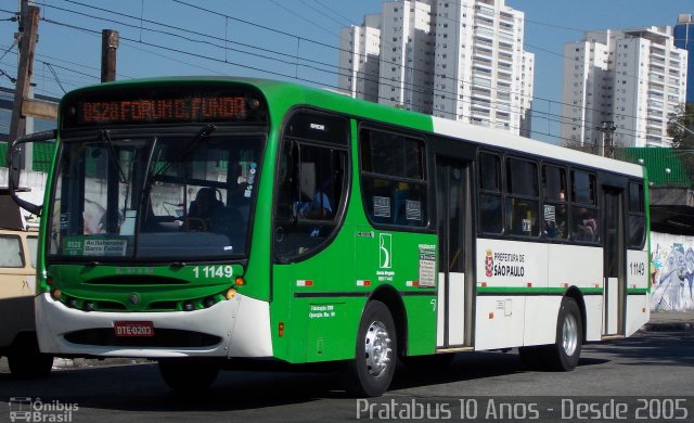 Viação Santa Brígida 1 1149 na cidade de São Paulo, São Paulo, Brasil, por Cristiano Soares da Silva. Número da foto: #3769805.
