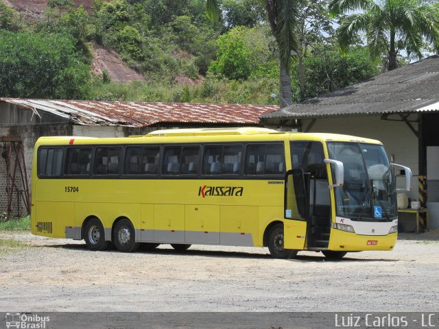 Kaissara - Viação Caiçara 15704 na cidade de Recife, Pernambuco, Brasil, por Luiz Carlos de Santana. Número da foto: #3769947.