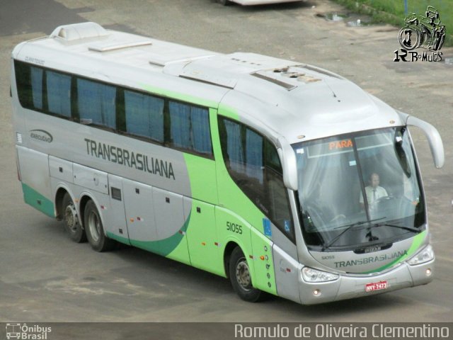 Transbrasiliana Transportes e Turismo 51045 na cidade de São Luís, Maranhão, Brasil, por Romulo de Oliveira Clementino. ID da foto: 3770529.