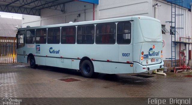 Citral Transporte e Turismo 10007 na cidade de Porto Alegre, Rio Grande do Sul, Brasil, por Felipe  Brignol. ID da foto: 3769250.