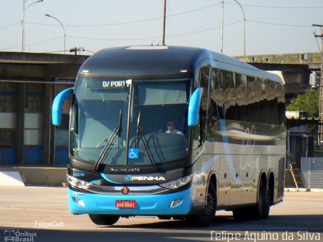 Empresa de Ônibus Nossa Senhora da Penha 53017 na cidade de Curitiba, Paraná, Brasil, por Felipe Aquino da Silva. ID da foto: 3770285.