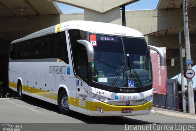 Empresa Cruz 49410 na cidade de São Carlos, São Paulo, Brasil, por Emanuel Corrêa Lopes. ID da foto: 3770488.