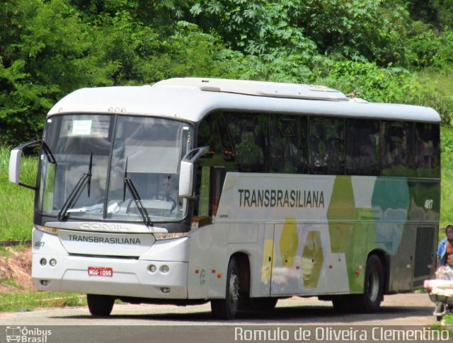 Transbrasiliana Transportes e Turismo 4617 na cidade de São Luís, Maranhão, Brasil, por Romulo de Oliveira Clementino. ID da foto: 3770032.