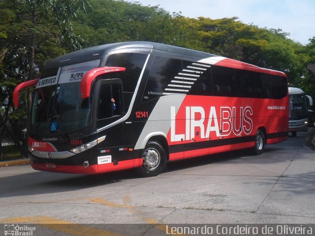 Lirabus 12141 na cidade de São Paulo, São Paulo, Brasil, por Eduardo de Oliveira. Número da foto: #3769624.