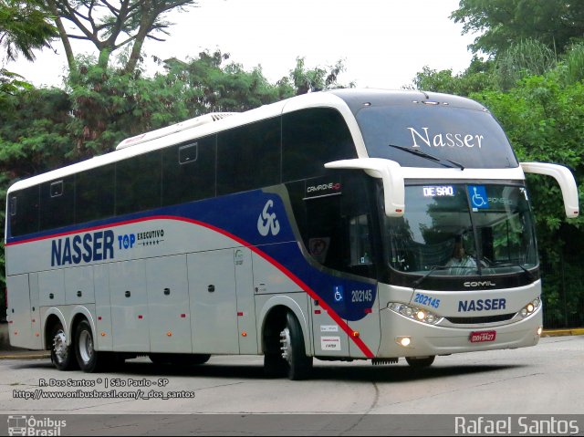 Viação Nasser 202145 na cidade de São Paulo, São Paulo, Brasil, por Rafael Santos. Número da foto: #3769199.