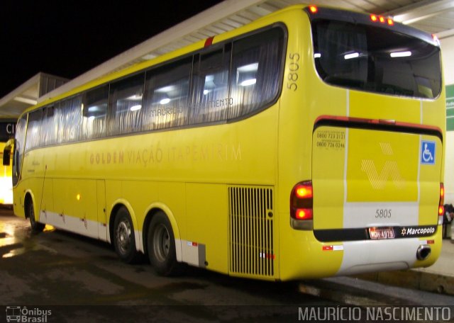 Viação Itapemirim 5805 na cidade de Belo Horizonte, Minas Gerais, Brasil, por Maurício Nascimento. Número da foto: #3772606.