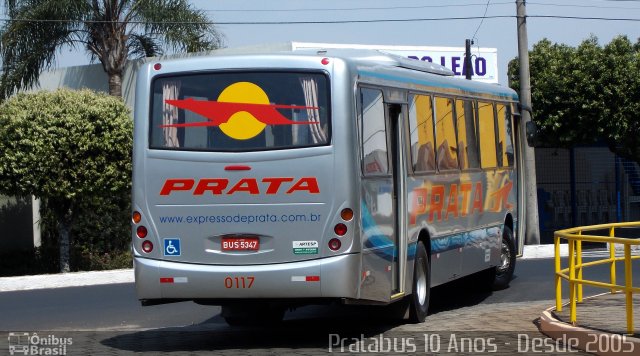 Expresso de Prata 0117 na cidade de Garça, São Paulo, Brasil, por Cristiano Soares da Silva. Número da foto: #3771258.