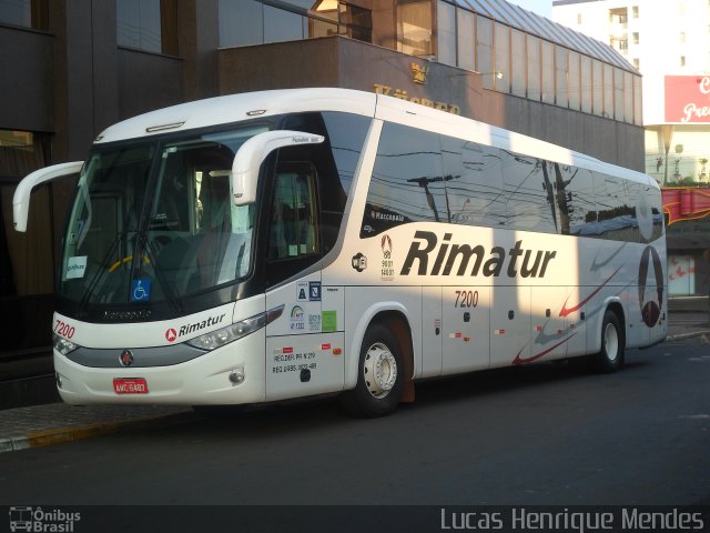 Rimatur Transportes 7200 na cidade de Guarapuava, Paraná, Brasil, por Lucas Henrique Mendes. Número da foto: #3771777.