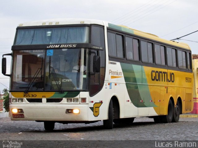 Empresa Gontijo de Transportes 15530 na cidade de Serra Talhada, Pernambuco, Brasil, por Lucas Ramon. ID da foto: 3771706.