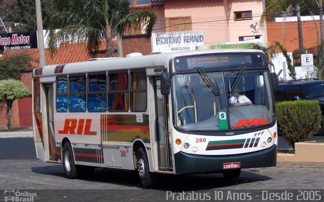 RIL - Rodoviário Ibitinguense Ltda. 280 na cidade de Garça, São Paulo, Brasil, por Cristiano Soares da Silva. ID da foto: 3771274.