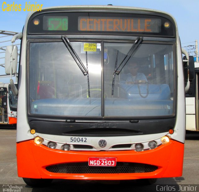 Rápido Araguaia 50042 na cidade de Goiânia, Goiás, Brasil, por Carlos Júnior. Número da foto: #3773796.