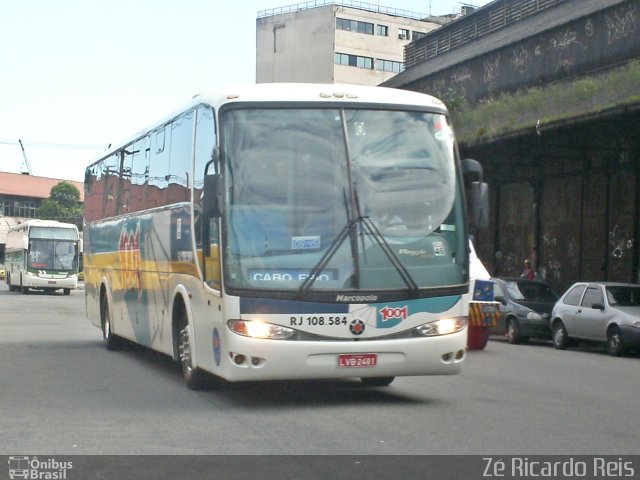 Auto Viação 1001 RJ 108.584 na cidade de Rio de Janeiro, Rio de Janeiro, Brasil, por Zé Ricardo Reis. Número da foto: #3773120.