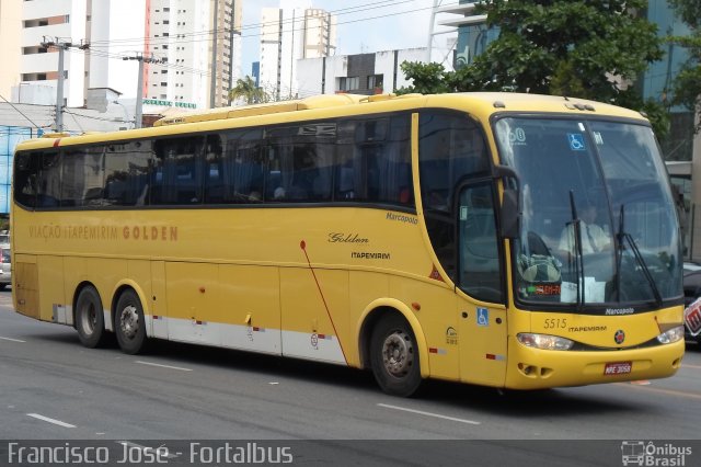 Viação Itapemirim 5515 na cidade de Fortaleza, Ceará, Brasil, por Rafael Castro Fontenele. ID da foto: 3774006.