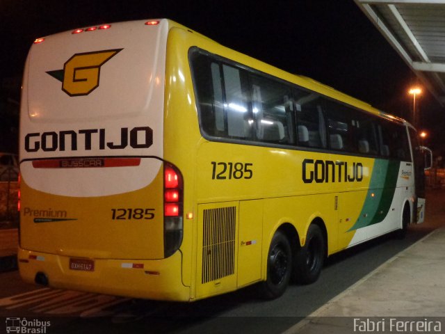 Empresa Gontijo de Transportes 12185 na cidade de Belo Horizonte, Minas Gerais, Brasil, por Fabri Ferreira. ID da foto: 3774503.