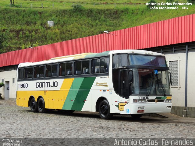 Empresa Gontijo de Transportes 11300 na cidade de João Monlevade, Minas Gerais, Brasil, por Antonio Carlos Fernandes. ID da foto: 3773041.