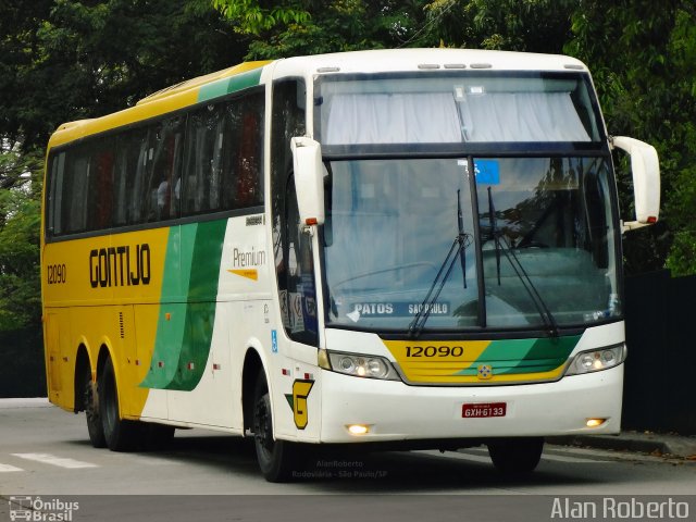 Empresa Gontijo de Transportes 12090 na cidade de São Paulo, São Paulo, Brasil, por Alan Roberto. ID da foto: 3774159.